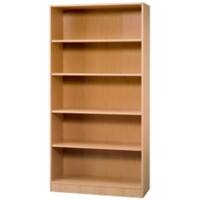 Hammerbacher Matrix Boekenkast Gemelamineerde spaanplaat 4 legborden 1.000 x 400 x 2.004 mm Beuken