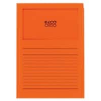 Elco Ordo Classico Farde à bord décalé A4 Orange Papier 120 g/m² 100 Unités