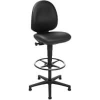 Siège de travail TOPSTAR TEC 50 Cuir reconstitué Noir Assise réglable 42-55 cm