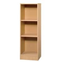 Bibliothèque Hammerbacher Aggloméré, Résine de mélamine 2 Étagères 406 x 400 x 1270 mm Brun Hêtre