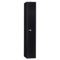 Casier Bisley CLK Acier 1 Porte 1 colonne Serrure à clé 305 x 475 x 1802 mm Noir