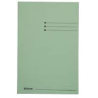 Farde à 3 rabats Esselte Manilla 1032308 foolscap vert carton recyclé 250 feuilles 23,3 x 35 x 2 cm 50 unités