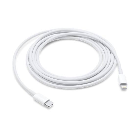 Câble Lightning vers USB-C Apple MKQ42ZM / A Blanc 2 m