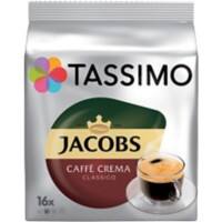 Capsules de café Tassimo Caféiné 7 g 16 unités