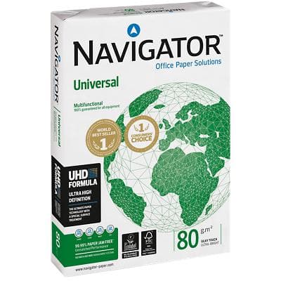 Navigator Universal A3 Kopieerpapier 80 g/m² Glad Wit 500 Vellen