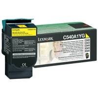 Toner Lexmark D'origine C540A1YG Jaune