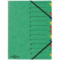 Trieur PAGNA 24131-03 Carton A4 Vert