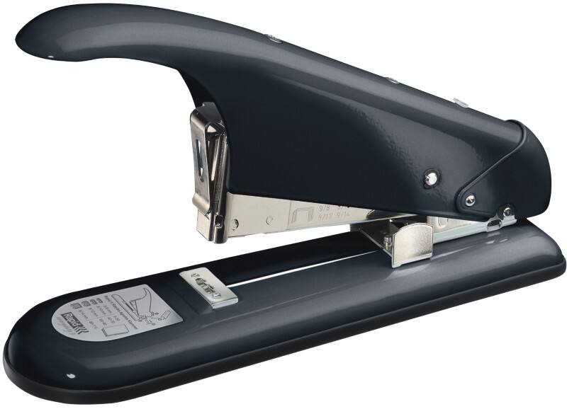 Agrafeuse Rapid Retro Classic HD9 Demi bande 110 Feuilles Noir 9/8-10 Métal