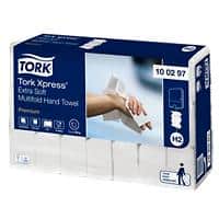 Essuie-mains Tork H2 - Interfold system Advanced Pliage en M Blanc 2 épaisseurs H2 100297 21 Unités de 100 Feuilles