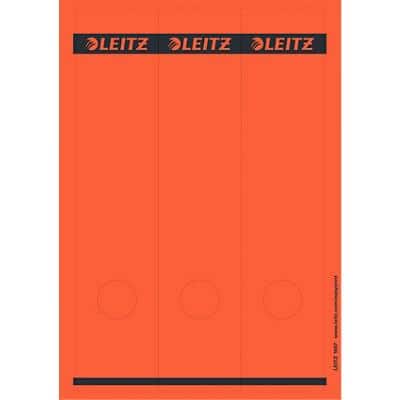 Étiquettes adhésive de dos imprimables PC Leitz 1687 longue pour classeurs à levier Leitz 1080 rouge 62 x 285 mm 75 unités