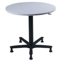 Table debout niceday Forme libre Pièdestal 800 (L) x 720 (H) mm Aggloméré recouvert de résine de mélamine, métal