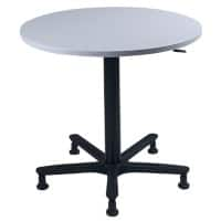 Table debout Hammerbacher Gris clair 800 x 720 mm