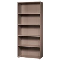 Hammerbacher Matrix Boekenkast Gemelamineerde spaanplaat 800 x 330 x 1.880 mm Walnoot