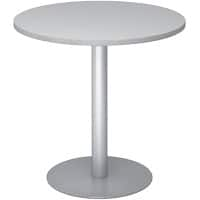 Table Hammerbacher Pilar Argenté, Gris