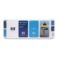 HP 81 Origineel Inktcartridge C4931A Cyaan