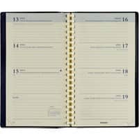 Recharge agenda de poche Brepols Interplan 2026 A6 1 Semaine sur 2 pages Allemand, Anglais, Français, Italien, Néerlandais, Espagnol Noir 0,736,9900,00,2,0