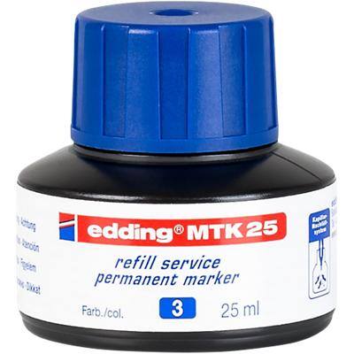 Recharge d'encre edding MTK25 Bleu