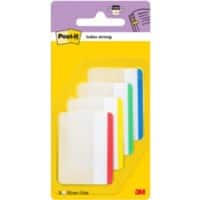 Index - marques pages Post-it Strong Assortiment 6 x 4 unités