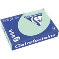 Papier couleur Trophée A4 Clairefontaine Vert clair 80 g/m² Mat 500 Feuilles