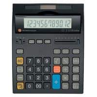Calculatrice de bureau Triumph-Adler J 1210 Solar 12 chiffres Noir