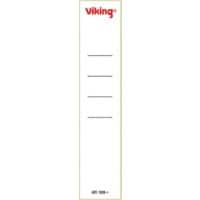 Étiquettes autocollantes pour classeurs Viking A4 39 mm Blanc 10 Unités