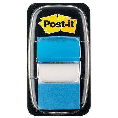 Post-it Indexen Rechthoekig 2,54 x 4,32 cm Blauw 680-2 50 Strips