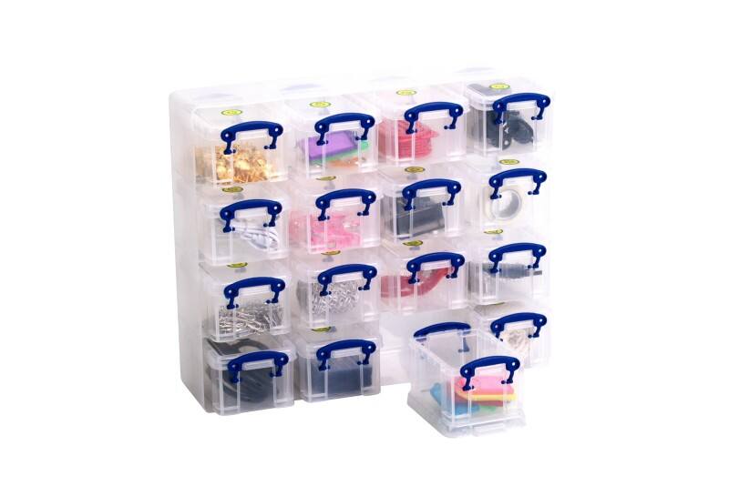 Really Useful Box Kunststof Magazijnbak 0,3 l Transparant 37,5 x 12,5 x 31 cm