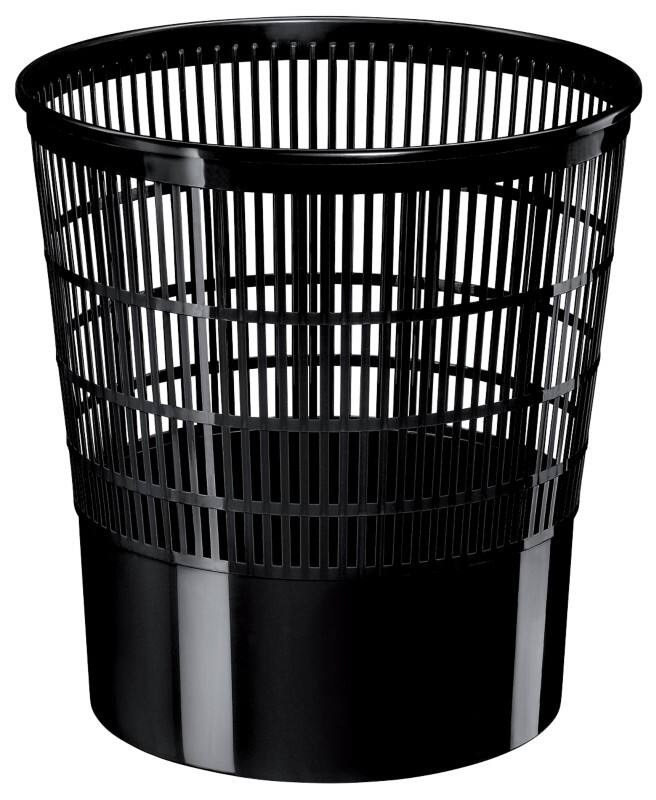 CEP Prullenbak 16 l Zwart PP (polypropeen) Ecoline 237