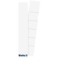 Biella Ordnerrugetiketten Wit 2.7 x 14.5 cm Pak van 25