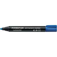 STAEDTLER Lumocolor 352 Permanent marker Medium Ronde punt 2 mm Blauw Navulbaar