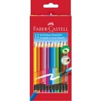 Crayons de couleur Faber-Castell 116612 Assortiment 12 Unités