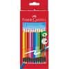 Crayons de couleur Faber-Castell 116612 Assortiment 12 Unités