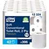 Tork Premium Toiletpapier T4 2-laags 12324 42 Rollen à 396 Vellen