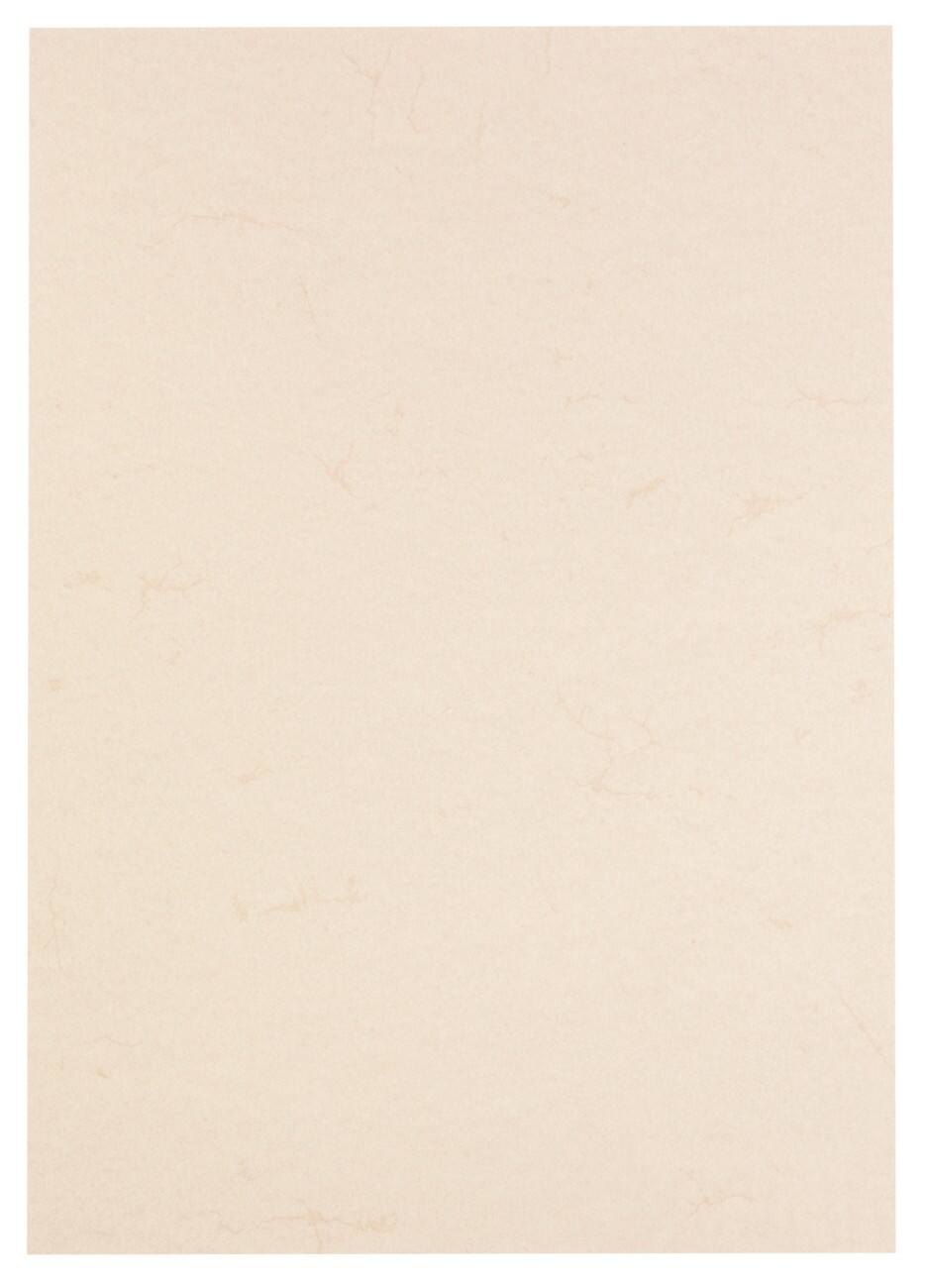 Papyrus Elefantenhaut Briefpapier A4 Mat 190 g/m² 21 x 29,7 cm Marmer beige 50 Vellen