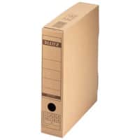 Leitz Premium Archiefdozen 6084 Met Flapdeksel 600 Vel A4 Natuurbruin Karton 7 x 27 x 32,5 cm