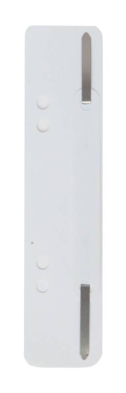 KANGARO Snelhechterstrips Wit polypropyleen, metaal 3,8 x 14,8 cm 25 stuks