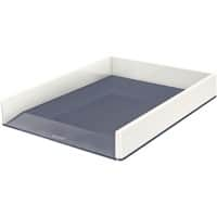 Corbeille à courrier Leitz WOW Dual A4 Blanc, gris 26,7 x 33,6 x 4,9 cm