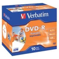 Verbatim DVD-R 4.7 GB Pak 10 Stuks