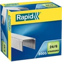 Rapid Standard 24/6 Nietjes 24859800 Blauw 5000 Nietjes