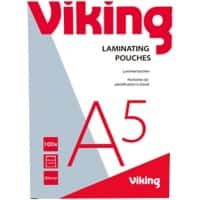 Viking Lamineerhoes A5 Glanzend 75 micron (2 x 75) Transparant 100 Stuks