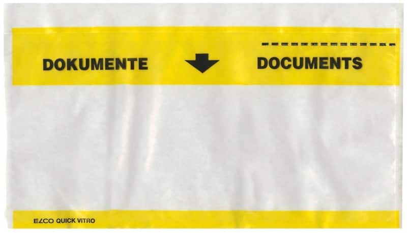 Enveloppes de bordereau d'expédition Elco Quick Vitro Bande adhésive Blanc 23,2 (L) x 11 (H) cm 250 Unités