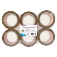 Ruban adhésif d’emballage Office Depot 48mm x 66m Marron 6 rouleaux