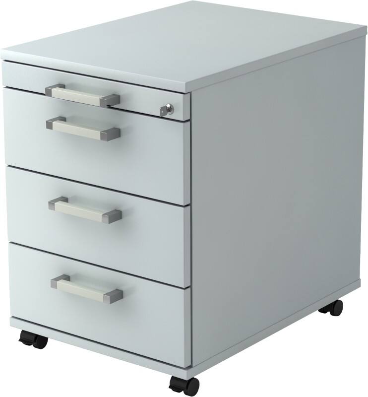 Caisson mobile Hammerbacher 4 Tiroirs Verrouillable 428 x 580 x 590 mm