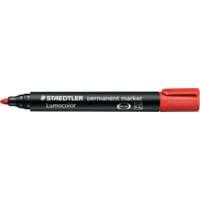 STAEDTLER Lumocolor 352 Permanent marker Medium Ronde punt 2 mm Rood Navulbaar