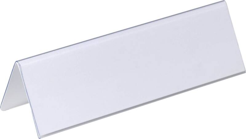 Porte-nom DURABLE 805219 Transparent 25 unités