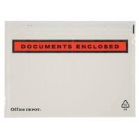 Office Depot Paklijst-enveloppen C6 16,2 x 11,4 cm 1000 Stuks