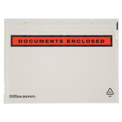 Office Depot Paklijst-enveloppen C6 16,2 x 11,4 cm 1000 Stuks