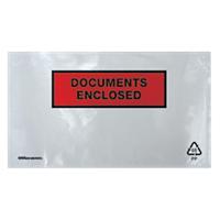 Office Depot Paklijst-enveloppen DL 110 x 220 mm 1000 Stuks