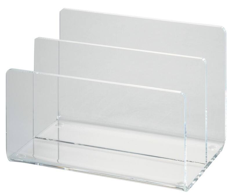 MAUL Envelopstandaard Plexiglas Transparant 15,3 x 10 x 9,9 cm