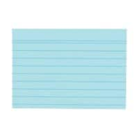 Fiches index alphabétique herlitz 10836203 Bleu 14,8 x 10,5 cm 100 Unités